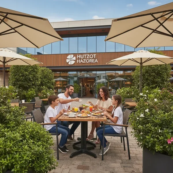 בתי קפה ומסעדות בחוצות הזורע